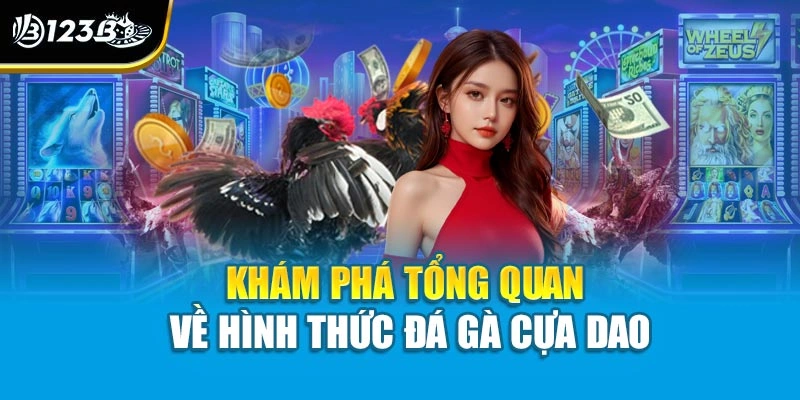 Khám phá tổng quan về hình thức đá gà cựa dao