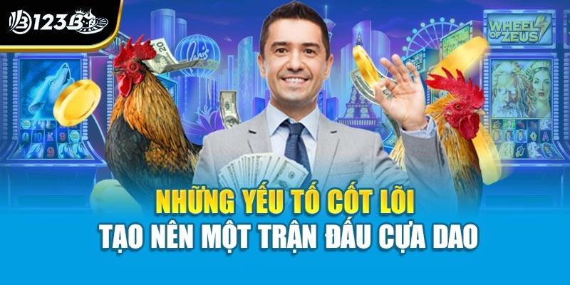 Những yếu tố cốt lõi tạo nên một trận đấu cựa dao