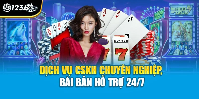 Game Bài 3D – Trải Nghiệm Giải Trí Đỏ Đen Sống Động 3 Dịch vụ CSKH chuyên nghiệp, bài bản hỗ trợ 24/7
